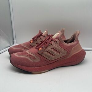 Adidas Womens UltraBoost 22 GX9133 Pink Running Shoes Sneakers Size 9